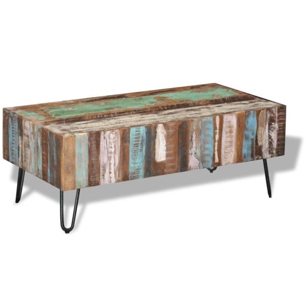 Couchtisch Altholz 100x50x38 cm