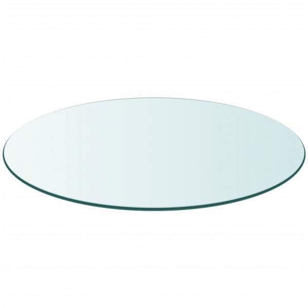 Tischplatte aus gehärtetem Glas rund 300 mm