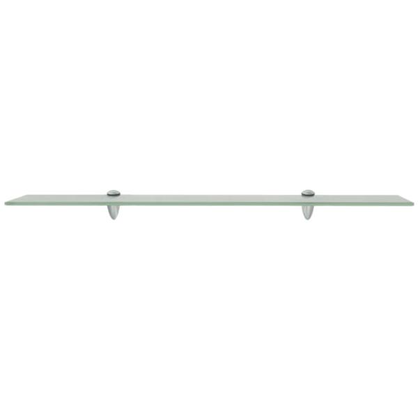 Schwebendes Regal Glas 80x20 cm 8 mm
