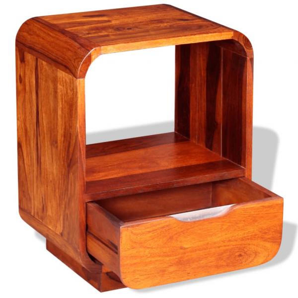 Nachttische mit Schubladen 2 Stk. Palisanderholz 40x30x50 cm