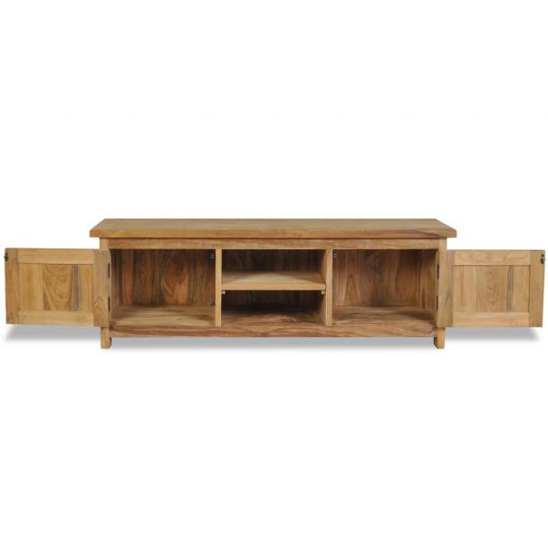 TV-Schrank Massivholz Teak 120x30x40 cm