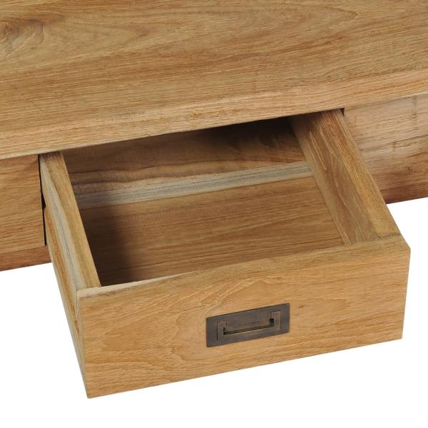 Flurbank Teak Massiv 90 x 30 x 40 cm