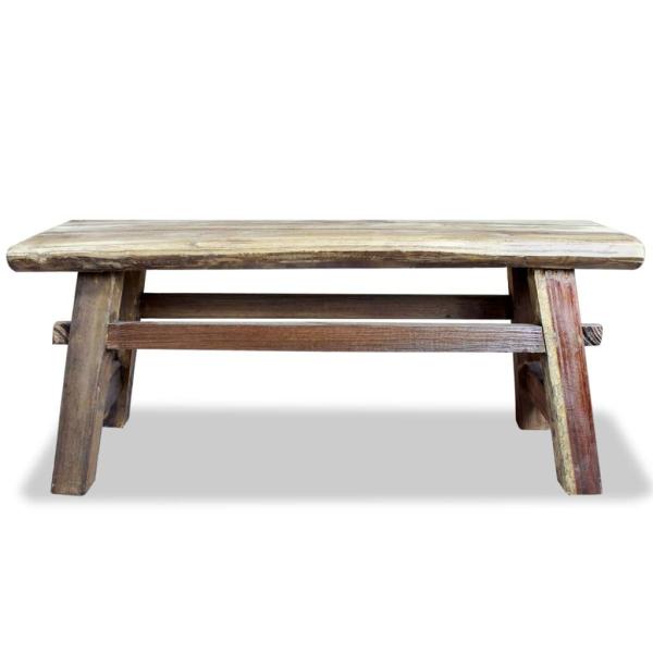 Bank Altholz Massiv 100 x 28 x 43 cm