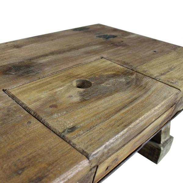 Couchtisch Altholz Massiv 90x50x35 cm
