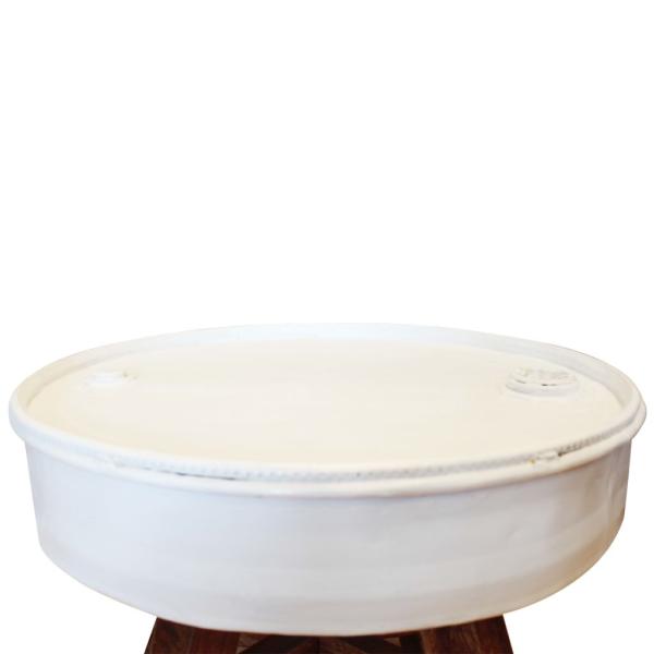 Couchtisch Altholz Massiv 60x45 cm Weiß 