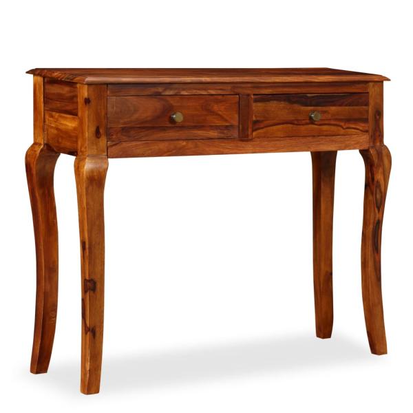 ARDEBO.de - Konsolentisch Massivholz 90 x 32 x 76 cm