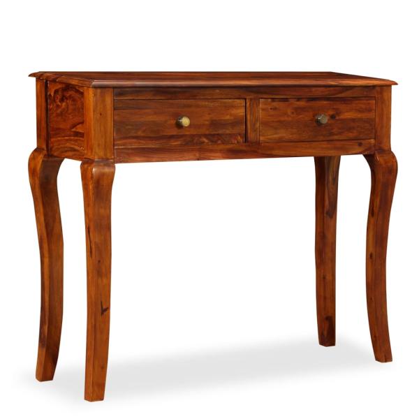 Konsolentisch Massivholz 90 x 32 x 76 cm