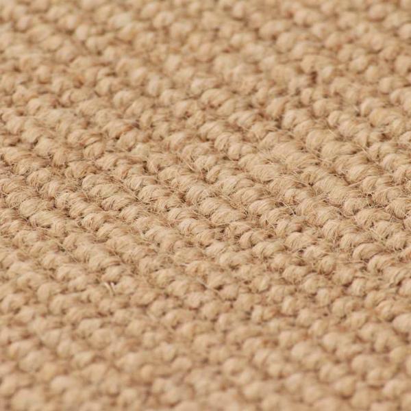 Teppich Jute mit Latexrücken 160x230 cm Natur