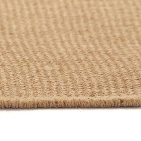 Teppich Jute mit Latexrücken 160x230 cm Natur