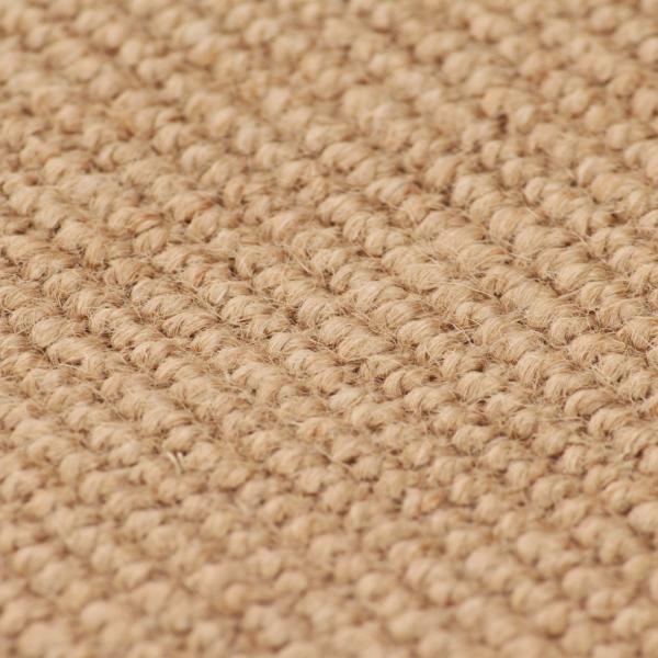 Teppich Jute mit Latexrücken 160x230 cm Natur