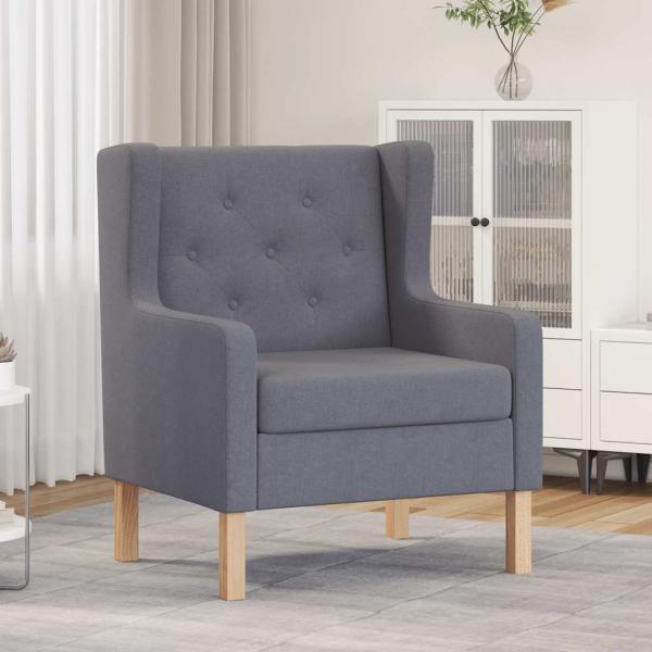 Sessel Grau Stoff