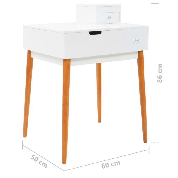 Schminktisch mit Spiegel MDF 60 x 50 x 86 cm
