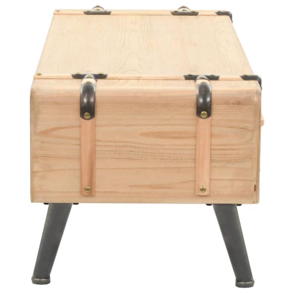 TV-Schrank Massivholz Tanne 120x33x35 cm