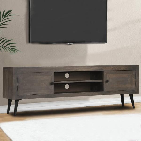 TV-Schrank Massivholz Mango 140x30x45 cm