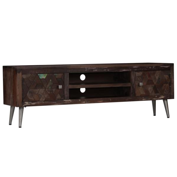TV-Schrank Altholz Massiv 140x30x45 cm