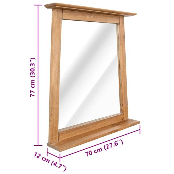 Badmöbel-Set Massivholz Kiefer