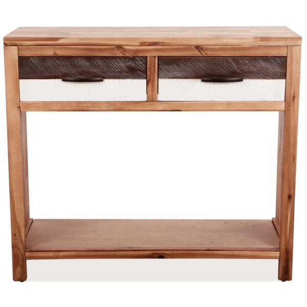 Konsolentisch Massivholz Akazie 86x30x75 cm