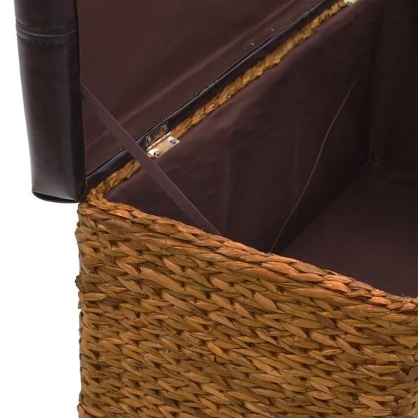 Sitzbank-Set 2-tlg. Seegras Braun