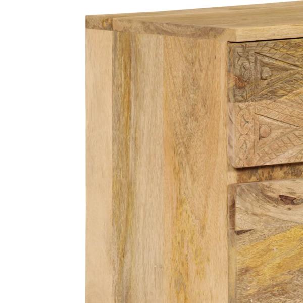 TV-Schrank Massivholz Mango 110x30x40 cm