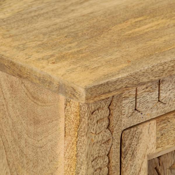 Nachttisch Mangoholz Massiv 40 x 30 x 50 cm