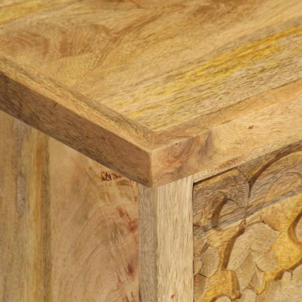Nachttisch Massivholz Mango 40x30x50 cm