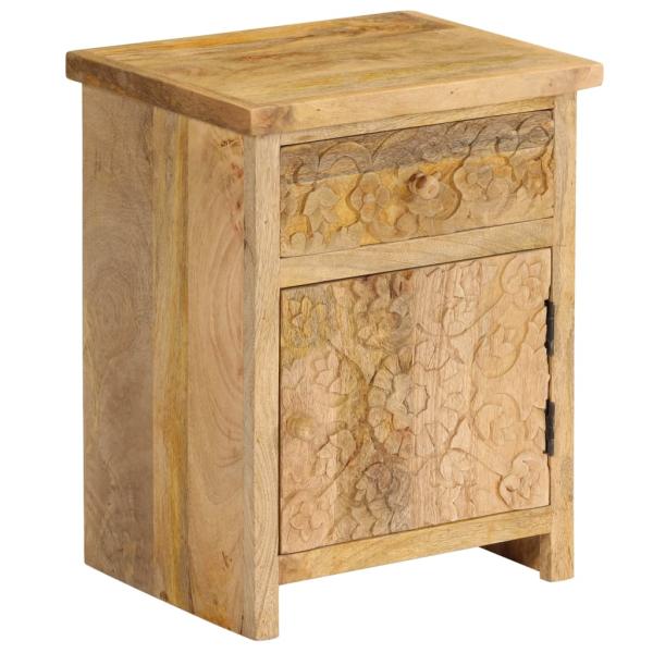 Nachttisch Massivholz Mango 40x30x50 cm