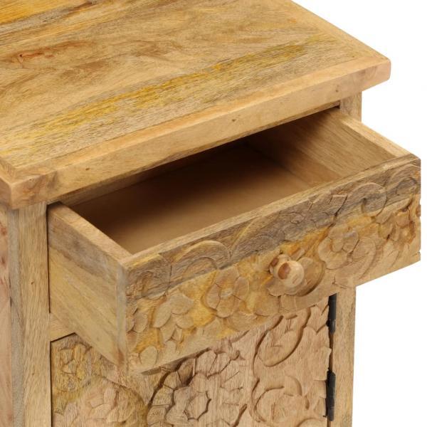 Nachttisch Massivholz Mango 40x30x50 cm