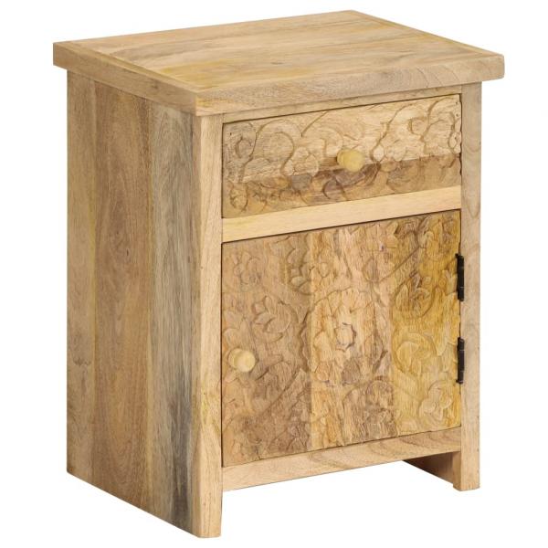 Nachttisch Massivholz Mango 40x30x50 cm