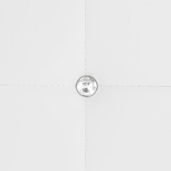 Esszimmerstühle 4 Stk. Weiß Kunstleder