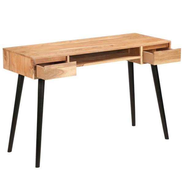 Schreibtisch Akazienholz Massiv 118 x 45 x 76 cm