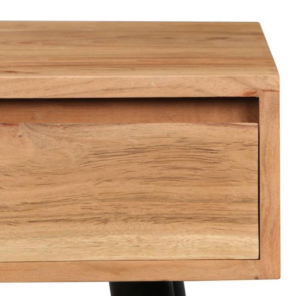Schreibtisch Akazienholz Massiv 118 x 45 x 76 cm