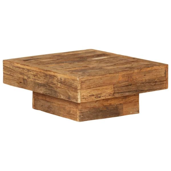 ARDEBO.de - Couchtisch Recyceltes Massivholz 70 x 70 x 30 cm