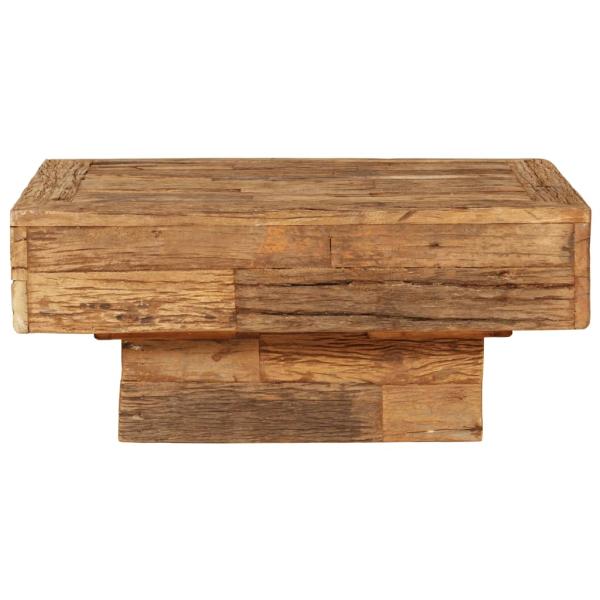 Couchtisch Recyceltes Massivholz 70 x 70 x 30 cm