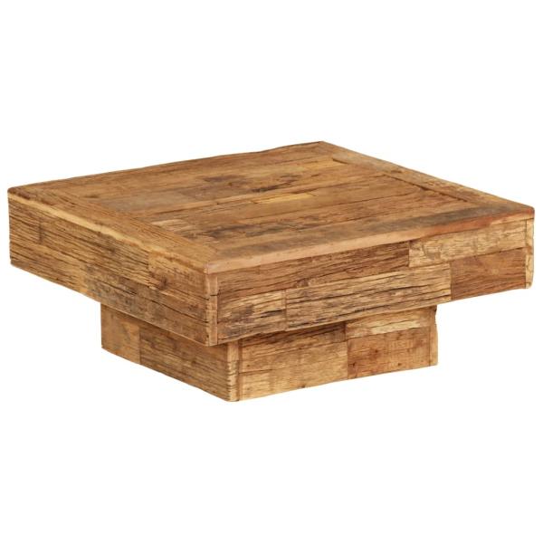 Couchtisch Recyceltes Massivholz 70 x 70 x 30 cm