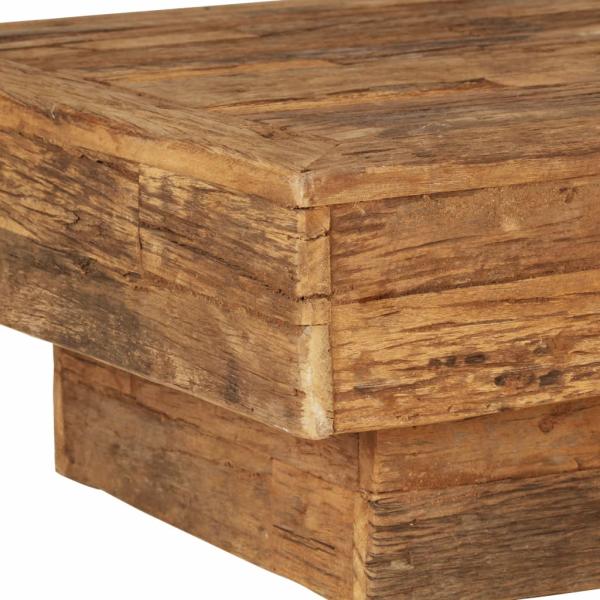 Couchtisch Recyceltes Massivholz 70 x 70 x 30 cm