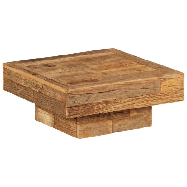 Couchtisch Recyceltes Massivholz 70 x 70 x 30 cm