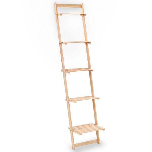 ARDEBO.de - Leiterregal Zedernholz 41,5x30x176 cm