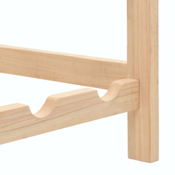 Weinregal Zedernholz 57,5 x 28 x 102 cm