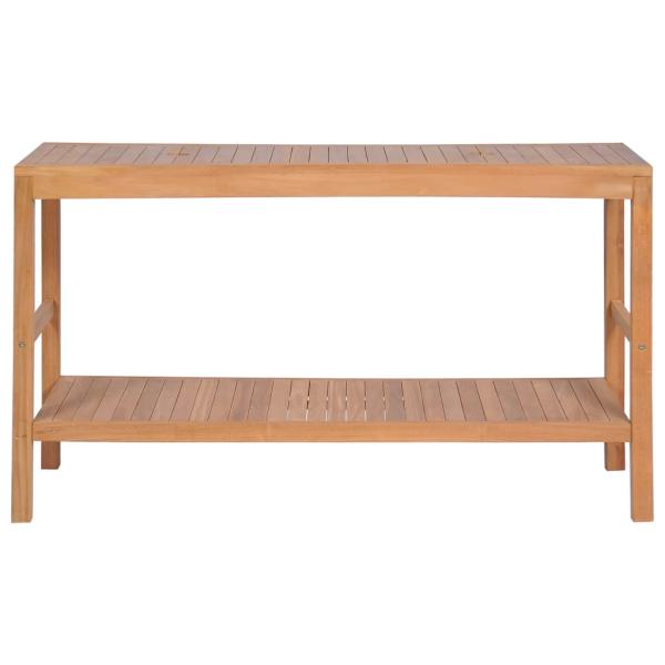 Waschtischunterschrank Massivholz Teak 132x45x75 cm