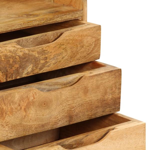 Nachttisch Mangoholz Massiv 40 x 30 x 59,5 cm 