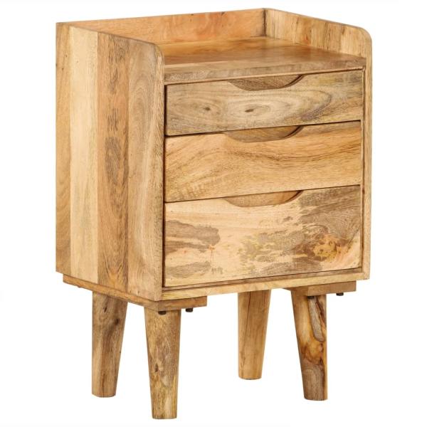 Nachttisch Mangoholz Massiv 40 x 30 x 59,5 cm 