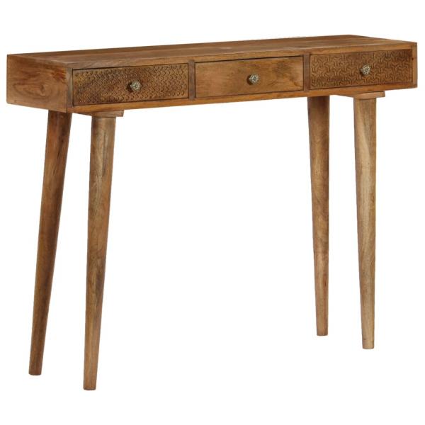 Konsolentisch Mangoholz Massiv 102 x 30 x 79 cm