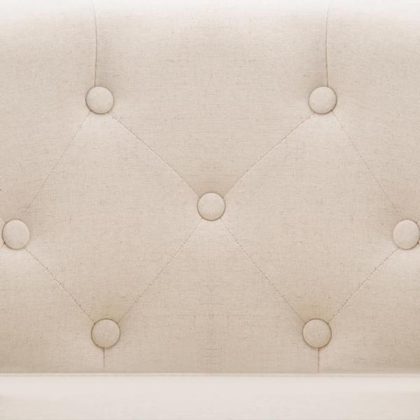 Sessel Beige Stoff