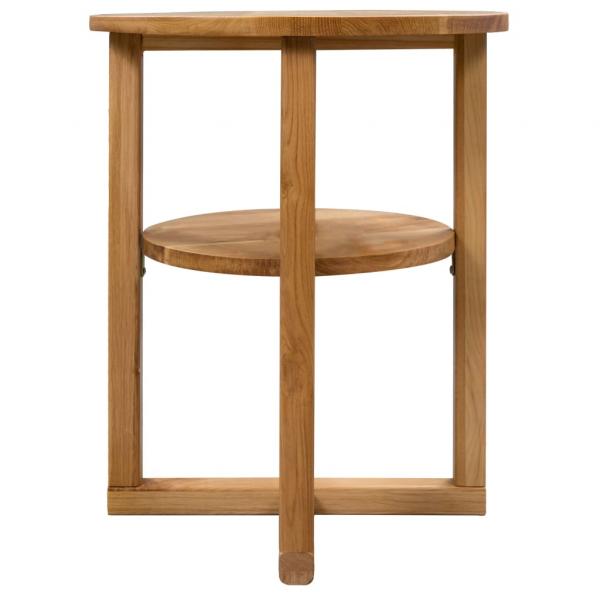Beistelltisch 40×50 cm Massivholz Eiche