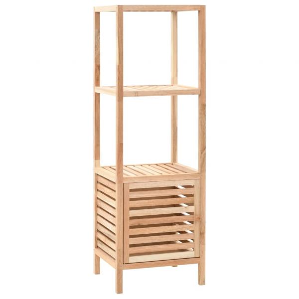 ARDEBO.de - Badezimmerschrank Massivholz Walnuss 39,5x35,5x123 cm
