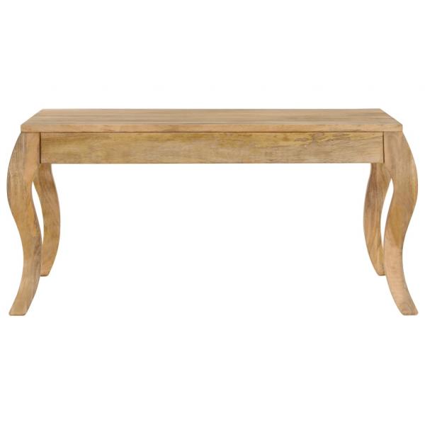 Couchtisch 80 x 80 x 40 cm Mangoholz Massiv