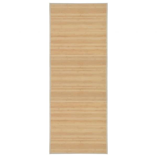 ARDEBO.de - Teppich Bambus 80x200 cm Natur