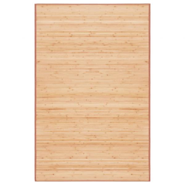 ARDEBO.de - Teppich Bambus 100x160 cm Braun