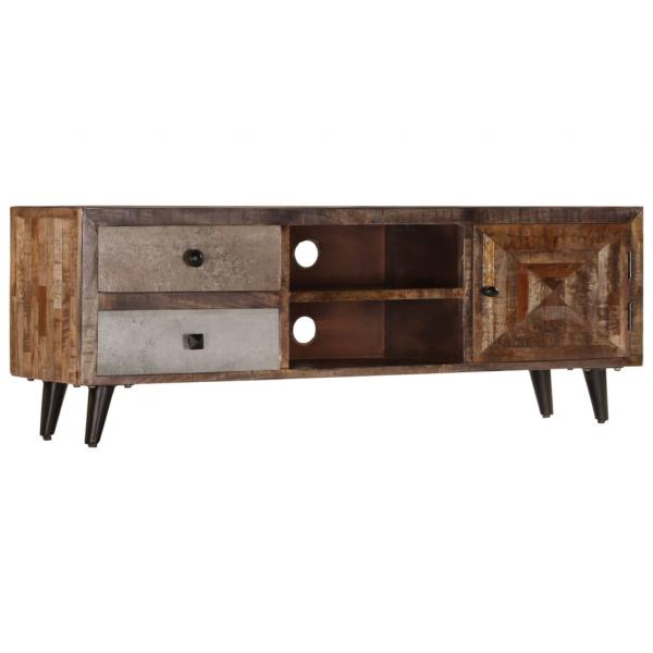 ARDEBO.de - TV-Schrank 118×30×40 cm Massivholz Mango