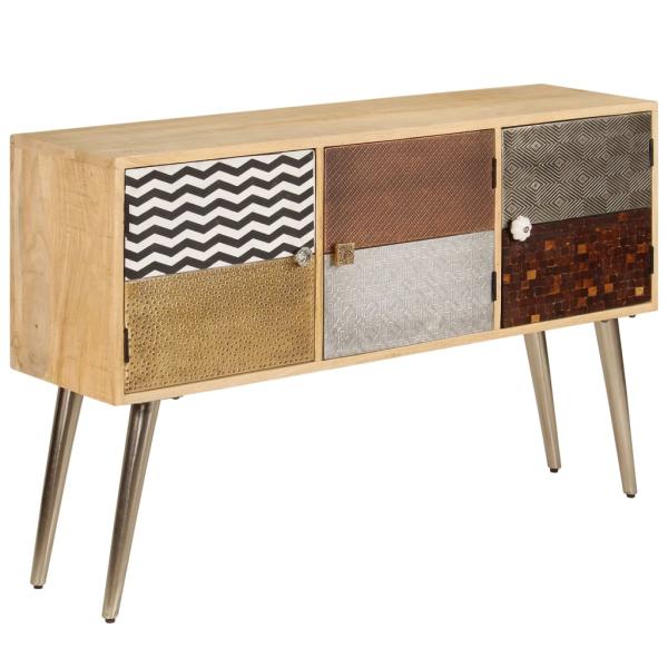 Sideboard 120 x 30 x 75 cm Massivholz Mango